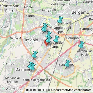 Mappa SP 151, 24040 Lallio BG, Italia (1.74909)