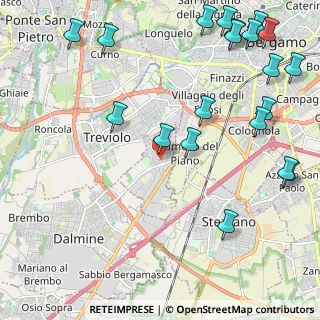 Mappa SP 151, 24040 Lallio BG, Italia (2.939)
