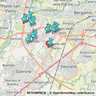 Mappa SP 151, 24040 Lallio BG, Italia (1.87)