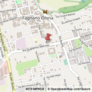 Mappa Viale Vittoria, 25, 21054 Fagnano Olona, Varese (Lombardia)
