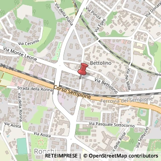 Mappa Via Alberto da Giussano, 20, 21013 Gallarate, Varese (Lombardia)