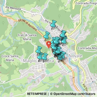 Mappa Via C. Battisti, 36078 Valdagno VI, Italia (0.23571)