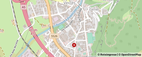 Mappa Verrès