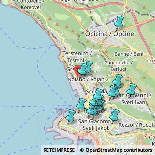Mappa Salita di Gretta, 34136 Trieste TS, Italia (2.16588)