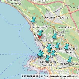 Mappa Salita di Gretta, 34136 Trieste TS, Italia (2.11308)