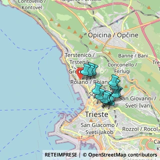 Mappa Salita di Gretta, 34136 Trieste TS, Italia (1.50188)