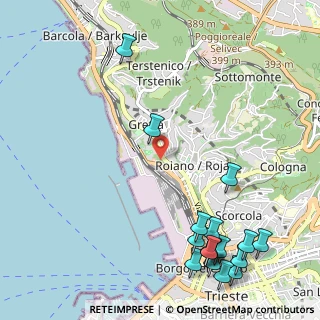 Mappa Salita di Gretta, 34136 Trieste TS, Italia (1.49706)