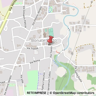 Mappa Via Santa Giulia, 2a, 24040 Bonate Sotto, Bergamo (Lombardia)