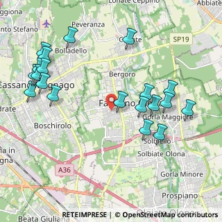Mappa Via Luigi Galvani, 21054 Fagnano Olona VA, Italia (2.3825)