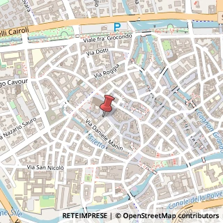 Mappa Via Paris Bordone, 24, 31100 Treviso, Treviso (Veneto)