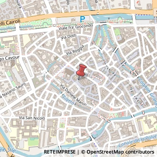 Mappa Via Paris Bordone, 15, 31100 Treviso, Treviso (Veneto)