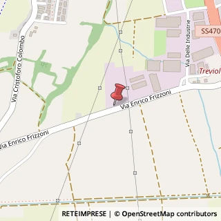 Mappa Via E. Frizzoni, 58A, 24048 Treviolo, Bergamo (Lombardia)
