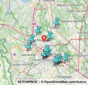 Mappa Via S. Francesco D'Assisi, 21054 Fagnano Olona VA, Italia (6.43333)