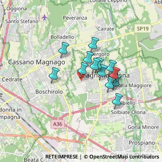 Mappa Via S. Francesco D'Assisi, 21054 Fagnano Olona VA, Italia (1.31571)