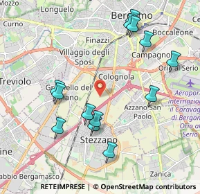 Mappa 24044 Bergamo BG, Italia (2.13692)