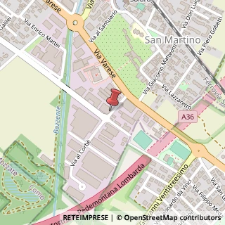 Mappa Via Corbe', 15, 22076 Mozzate, Como (Lombardia)
