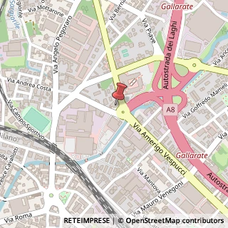 Mappa Piazza Francesco Buffoni, 5, 21013 Gallarate, Varese (Lombardia)