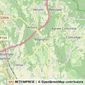 Mappa Bogogno