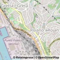 Mapa Trieste
