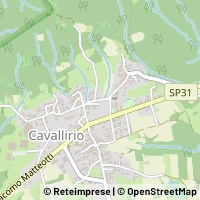 지도 Cavallirio