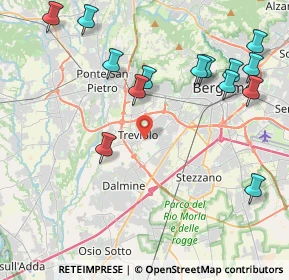 Mappa Viale Papa Giovanni XXIII, 24048 Treviolo BG, Italia (4.88)