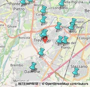 Mappa Viale Papa Giovanni XXIII, 24048 Treviolo BG, Italia (2.20188)
