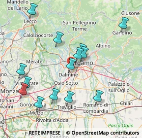 Mappa Viale Papa Giovanni XXIII, 24048 Treviolo BG, Italia (16.46429)