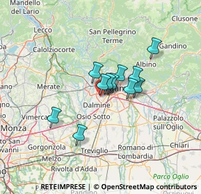 Mappa Viale Papa Giovanni XXIII, 24048 Treviolo BG, Italia (8.86364)