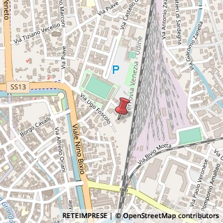 Mappa Via Ugo Foscolo, 17, 31100 Treviso, Treviso (Veneto)