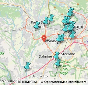 Mappa Via delle Industrie, 24048 Treviolo BG, Italia (4.345)