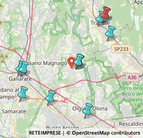 Mappa Via Mauro Venegoni, 21054 Fagnano Olona VA, Italia (4.7)