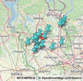 Mappa Via Beato Angelico, 21054 Fagnano Olona VA, Italia (9.56688)