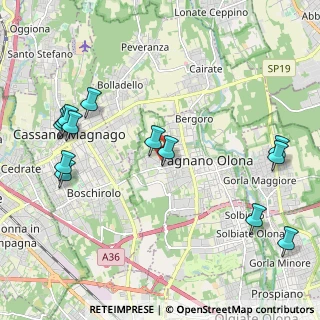 Mappa Via Beato Angelico, 21054 Fagnano Olona VA, Italia (2.49231)