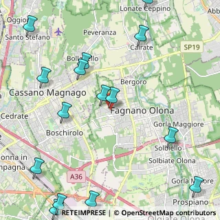 Mappa Via Beato Angelico, 21054 Fagnano Olona VA, Italia (2.98467)
