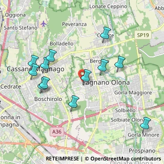 Mappa Via Beato Angelico, 21054 Fagnano Olona VA, Italia (2.09083)