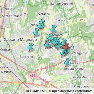 Mappa Via Beato Angelico, 21054 Fagnano Olona VA, Italia (1.32063)