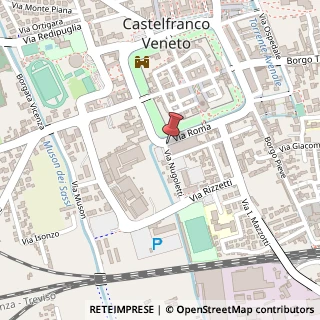 Mappa Via Roma, 36, 31033 Castelfranco Veneto, Treviso (Veneto)