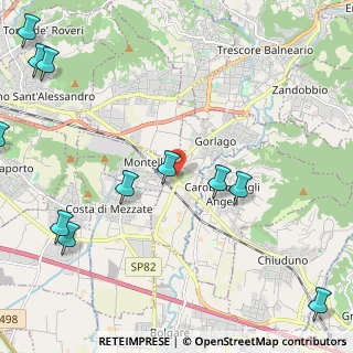 Mappa Via del Fabbricone, 24060 Gorlago BG, Italia (3.05364)