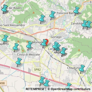 Mappa Gorlago, 24060 Gorlago BG, Italia (3.029)