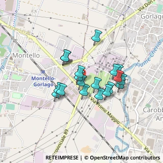 Mappa Via del Fabbricone, 24060 Gorlago BG, Italia (0.342)