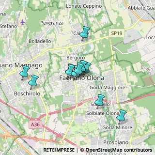 Mappa Piazza Garibaldi, 21054 Fagnano Olona VA, Italia (1.28417)