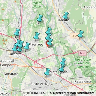 Mappa Piazza Alfredo di Dio, 21054 Fagnano Olona VA, Italia (4.28938)