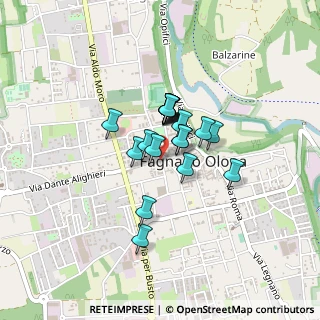 Mappa Piazza Alfredo di Dio, 21054 Fagnano Olona VA, Italia (0.261)