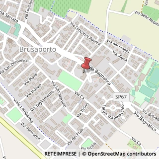 Mappa Via Molinara, 22, 24060 Brusaporto, Bergamo (Lombardia)
