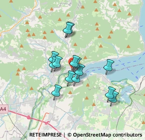 Mappa Via Donizetti, 24067 Sarnico BG, Italia (2.63214)