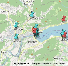 Mappa Via Donizetti, 24067 Sarnico BG, Italia (1.58143)