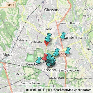 Mappa GIUSSANO IV Novembre, 20833 Giussano MB, Italia (1.5175)