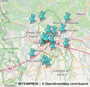 Mappa Via Gorizia, 24127 Bergamo BG, Italia (5.13133)