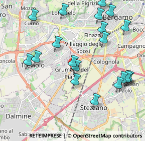 Mappa Via Gorizia, 24127 Bergamo BG, Italia (2.3395)