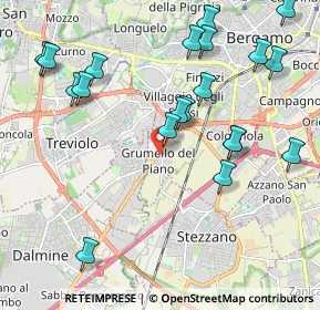 Mappa Via Gorizia, 24127 Bergamo BG, Italia (2.3335)